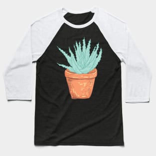 Spiky Cactus Baseball T-Shirt